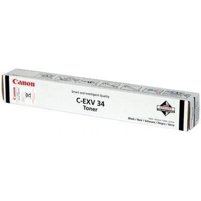 Canon C-Exv 34 Lasertoner, Sort, 23000s Canon C-Exv 34 Lasertoner, Sort, 23000s