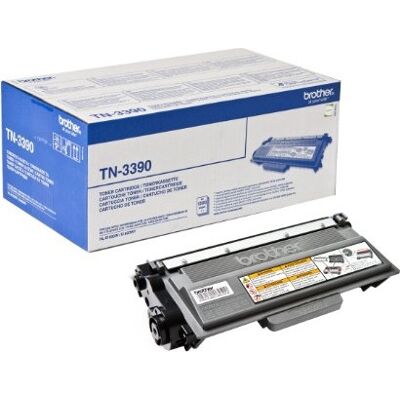 Brother Lasertoner Tn3390 12000 Sider Sort Brother Lasertoner Tn3390 12000 Sider Sort