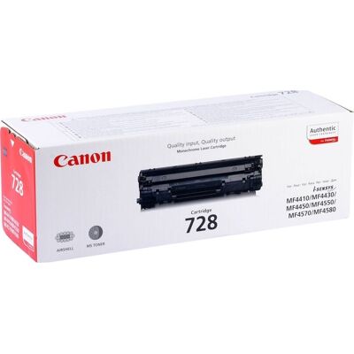 Canon Nr.728/3500b002 Lasertoner, Sort, 2100s Canon Nr.728/3500b002 Lasertoner, Sort, 2100s