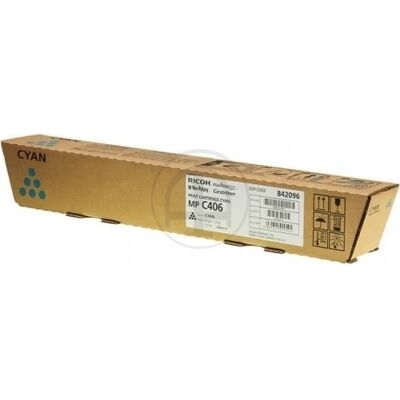 Ricoh Lasertoner Til Mp C307, Cyan, 6.000 Sider Ricoh Lasertoner Til Mp C307, Cyan, 6.000 Sider