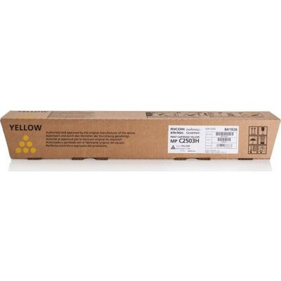 Ricoh 841926 Lasertoner, Gul, 9500s Ricoh 841926 Lasertoner, Gul, 9500s