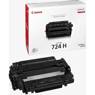Canon Nr.724/3481b002aa Lasertoner, Sort, 6000s Canon Nr.724/3481b002aa Lasertoner, Sort, 6000s