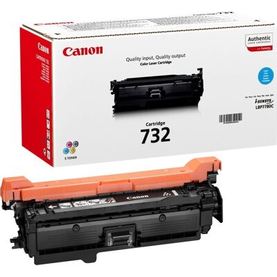 Canon 732c/6262b002 Lasertoner, Blå, 6400 S. Canon 732c/6262b002 Lasertoner, Blå, 6400 S.