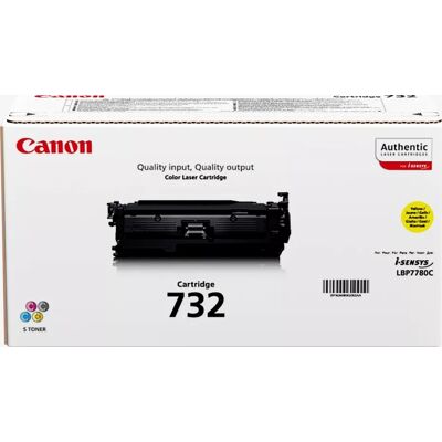 Canon 732y/6260b002 Lasertoner, Gul, 6400 S. Canon 732y/6260b002 Lasertoner, Gul, 6400 S.