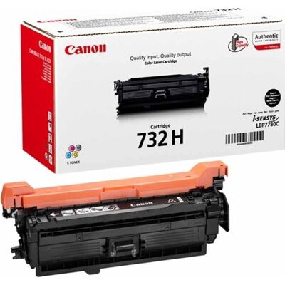 Canon 732h/6264b002 Lasertoner, Sort, 12000 S. Canon 732h/6264b002 Lasertoner, Sort, 12000 S.