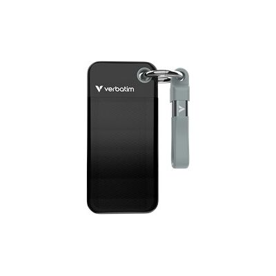 Verbatim Usb Nøglering 3.2 Gen 2 512gb, Sort Verbatim Usb Nøglering 3.2 Gen 2 512gb, Sort