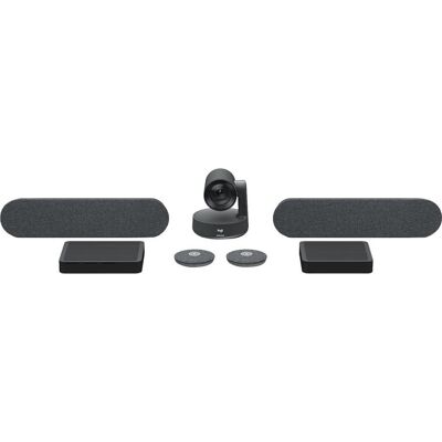 Logitech Rally Plus Videokonferencepakke, Sort Logitech Rally Plus Videokonferencepakke, Sort