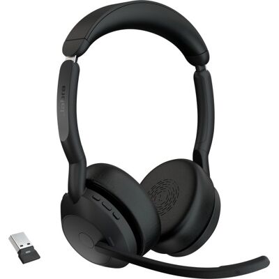 Jabra Evolve2 55 Link380a Uc Usb-A Stereo Headset Jabra Evolve2 55 Link380a Uc Usb-A Stereo Headset