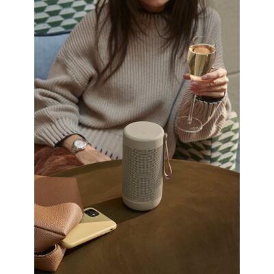 Kreafunk Acoustic Aura Højttaler, Ivory Sand Kreafunk Acoustic Aura Højttaler, Ivory Sand
