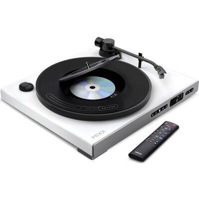 Mixx Vinyl- Og Cd-Afspiller, Analog Plus - Hvid Mixx Vinyl- Og Cd-Afspiller, Analog Plus - Hvid
