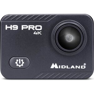 Midland H9 Pro 4k 16mp Action Kamera, Mørkegrå