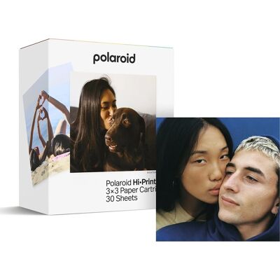 Polaroid Papirpatron Hiprint 3x3 30 Ark Polaroid Papirpatron Hiprint 3x3 30 Ark