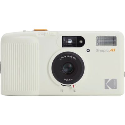 Kodak Snapic A1 35mm Film Kamera, Hvid Kodak Snapic A1 35mm Film Kamera, Hvid