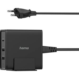 Hama 65w Pd 3 Port Usb-C + Usb-A Ladestation