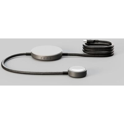 ZENS Pro 2 Smartphone, Headset, Smartwatch Grå, Hvid USB Trådløs opladning Hurtig opladning - Trådløs oplader ZENS Pro 2 Smartphone, Headset, Smartwatch Grå, Hvid USB Trådløs opladning Hurtig opladning - Trådløs oplader