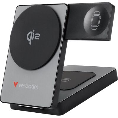 Verbatim Trådløs Powerbank Charge 'N' Go, 5000 Mah Verbatim Trådløs Powerbank Charge 'N' Go, 5000 Mah