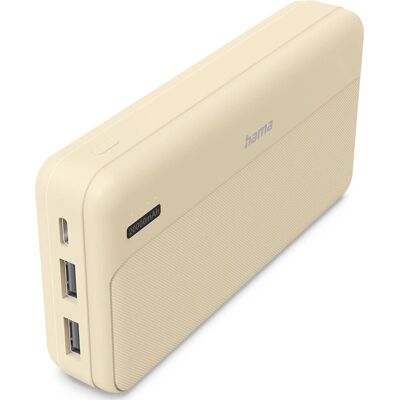 Hama Powerbank 20000 Mah - Sand Hama Powerbank 20000 Mah - Sand