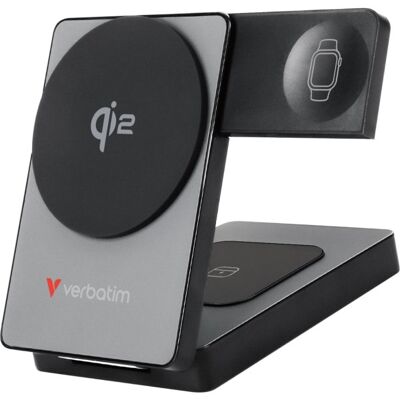 Verbatim Trådløs Powerbank Charge 'N' Go, 5000 Mah Verbatim Trådløs Powerbank Charge 'N' Go, 5000 Mah
