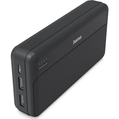 Hama Powerbank - 20000 Mah, Antracit Hama Powerbank - 20000 Mah, Antracit