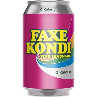 Faxe Kondi Pink Lemonade 0 Kalorier 33 Cl Faxe Kondi Pink Lemonade 0 Kalorier 33 Cl