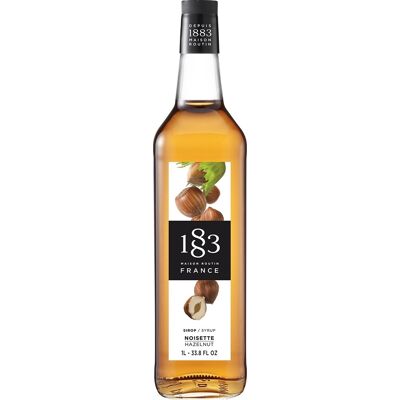 1883 Hasselnød Sirup, 1000 Ml 1883 Hasselnød Sirup, 1000 Ml