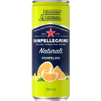 San Pellegrino M/grapefrugt 33 Cl San Pellegrino M/grapefrugt 33 Cl