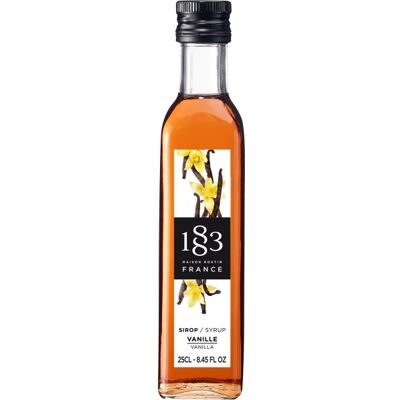 1883 Vanilje Sirup, 250 Ml 1883 Vanilje Sirup, 250 Ml