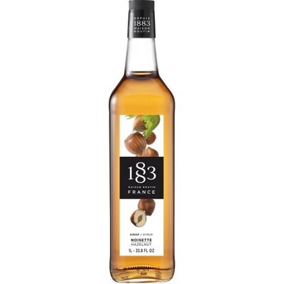 1883 Hasselnød Sirup, 1000 Ml 1883 Hasselnød Sirup, 1000 Ml