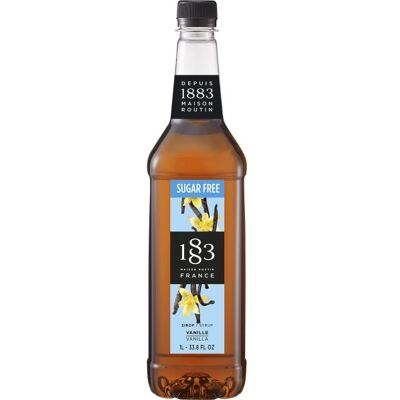 1883 Vanilje Sirup, Sukkerfri, 1000 Ml 1883 Vanilje Sirup, Sukkerfri, 1000 Ml