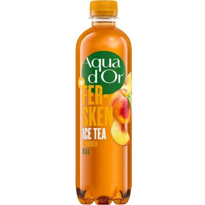 Aqua D'Or Ice Tea M. Fersken, Sukkerfri 0,5 L Aqua D'Or Ice Tea M. Fersken, Sukkerfri 0,5 L