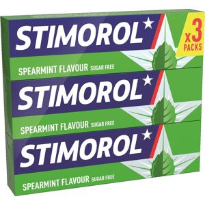 Stimorol Spearmint Tyggegummi, 3 Pakker