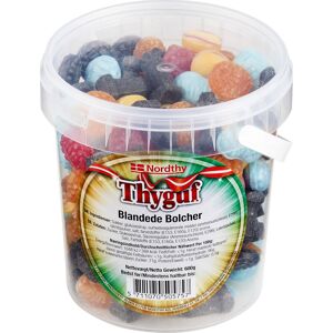 Nordthy Thyguf Blandede Bolcher I Spand, 600 G