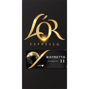 L'Or Capsule Ristretto Kaffekapsler, 10 Stk.