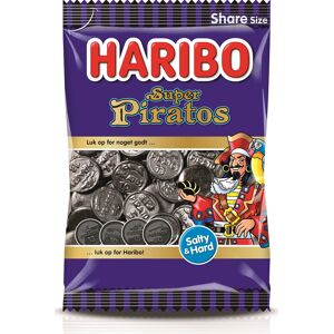 Haribo Super Piratos Lakridser, 340 G