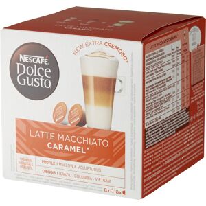 Nescafé Dolce Gusto Dolce Gusto Macchiato Caramel Kaffekapsler, 16 Stk