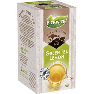 Pickwick Master S. Green Tea Lemon Te, 25 Breve