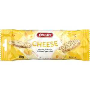 Friggs Majskiks Snackpack Ost, Glutenfri, 25 G