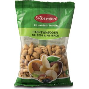 Silkevejen Cashew Nødder Saltede & Ristede, 200 G