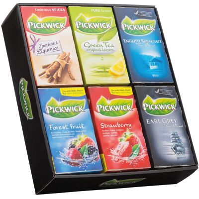 Pickwick Te, 6 Forskellige Slags, 120 Breve Pickwick Te, 6 Forskellige Slags, 120 Breve