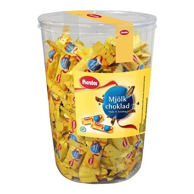 Marabou Mælkechokolade Mini, 200 Pakker Á 10 G Marabou Mælkechokolade Mini, 200 Pakker Á 10 G