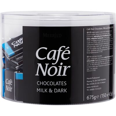 Café Noir Mørk & Lys Chokolade, 150 Stk. Café Noir Mørk & Lys Chokolade, 150 Stk.