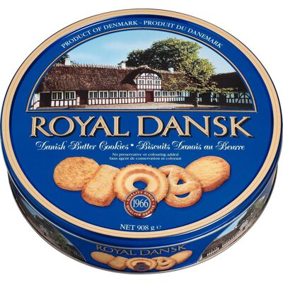 Jacobsen Butter Cookies I Metaldåse, 908 G Jacobsen Butter Cookies I Metaldåse, 908 G