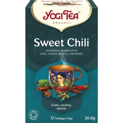 Yogi Økologisk Sød Chili Te - Urte- og krydderiblanding Yogi Økologisk Sød Chili Te - Urte- og krydderiblanding