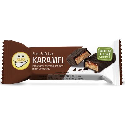 Easis Free Soft Bar Karamel & Mørk Choko, 30 G Easis Free Soft Bar Karamel & Mørk Choko, 30 G