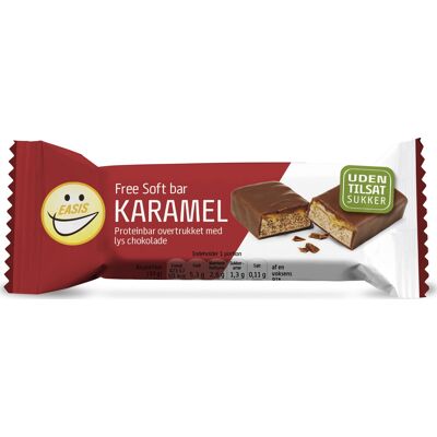 Easis Free Soft Bar Karamel & Lys Choko, 30 G Easis Free Soft Bar Karamel & Lys Choko, 30 G