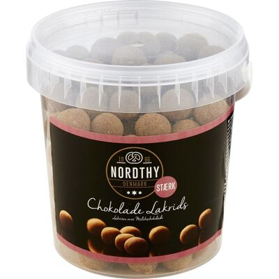 Nordthy Stærke Lakridskugler Med Chokolade, 500 G Nordthy Stærke Lakridskugler Med Chokolade, 500 G