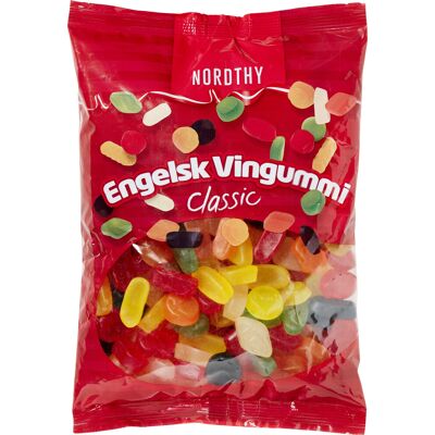 Nordthy Engelsk Vingummi, 900 G Nordthy Engelsk Vingummi, 900 G