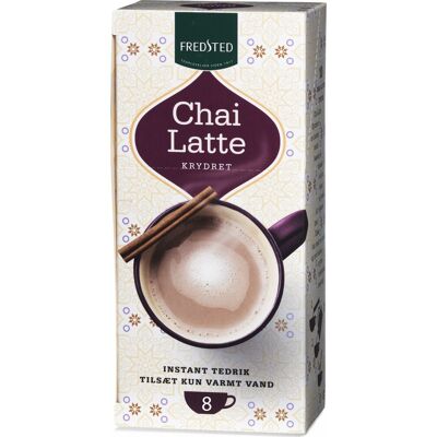 Fredsted Chai Latte Krydret Instant Te, 8 Sticks Fredsted Chai Latte Krydret Instant Te, 8 Sticks