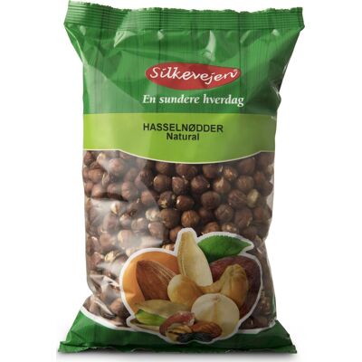 Silkevejen Hasselnødder Natural, 1 Kg Silkevejen Hasselnødder Natural, 1 Kg