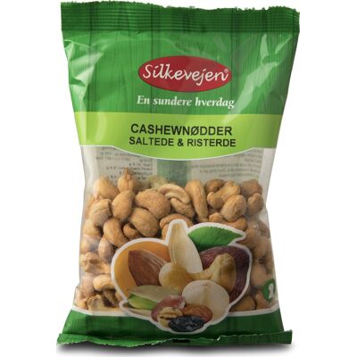 Silkevejen Cashew Nødder Saltede & Ristede, 200 G Silkevejen Cashew Nødder Saltede & Ristede, 200 G